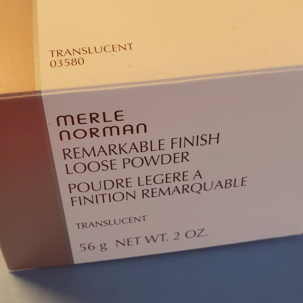 Merle Norman Translucent Remarkable Finish Loose Powder NEW IN BOX